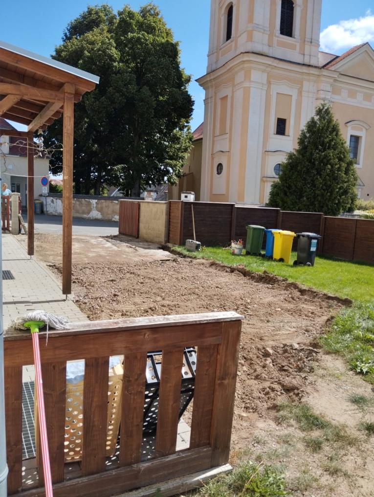 Odstranění původního povrchu